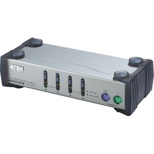 Przełącznik KVM ATEN VGA/PS2 CS84A (CS84AC-AT) 4-port.