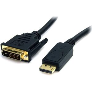 Kabel StarTech DisplayPort - DVI-D 1.8m czarny (DP2DVI2MM6)
