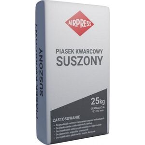 Sprężarka Airpress PIASEK KWARCOWY SUSZONY 25KG 0.5-1.0MM