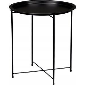 Giftdecor MESA στρογγυλό τραπεζάκι σαλονιού, μεταλλικό, Ø 47 cm 14195310 8430852999962