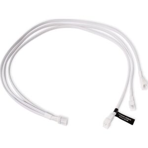 Alphacool Alphacool Y-Splitter 4-Pin auf 3x 4-Pin PWM 60cm - weiß 13938808 4250197187275