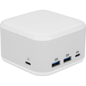 LMP PowerDock USB HUB - Προσαρμογέας τροφοδοσίας USB-C GaN & βάση σύνδεσης USB-C 5 θυρών - Λευκό 13939479 7640113437671