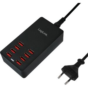Ładowarka LogiLink PA0140 8x USB-A 2.4 A (PA0140)