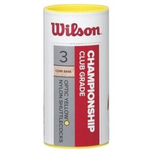 Wilson LOTKA BADMINTON NYLON WILSON CHAMPIONSHIP TUBA 3SZT NEONOWA 79