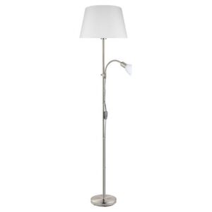 Lampa podłogowa EGLO Lampa podłogowa biała do czytania Eglo Conesa 95686