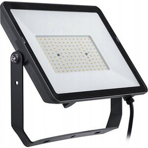 LED spotlight PHILIPS, IP65, 100W, 4000 K, 9500 lm, black, 32.4 x 3.8 x 25.6 cm