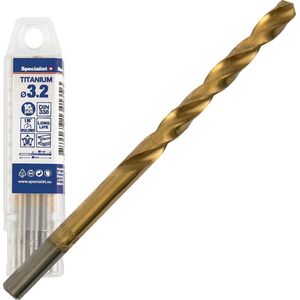 SPECIALIST+ metal drill TITAN, 3.2 mm, 10 pcs.