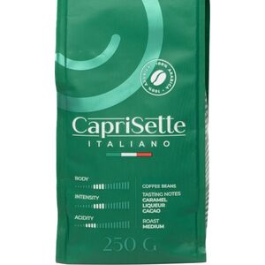 Coffee beans Caprisette Italiano, 250 g