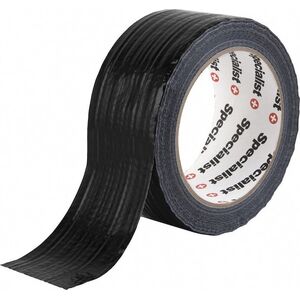 SPECIALIST+ universal adhesive tape, 48 mm x 25 m, black