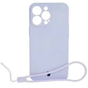 Bizon Case Silicone Magnetic Apple iPhone 13 Pro light purple