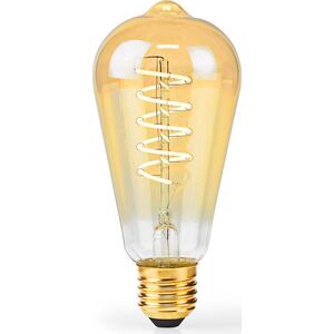 Λάμπα LED Nedis Nedis LBDE27ST64GD2 Πολύ ζεστό φως, Ζεστό λευκό 2100 K 3,8 W E27 G 13840364 5412810000000