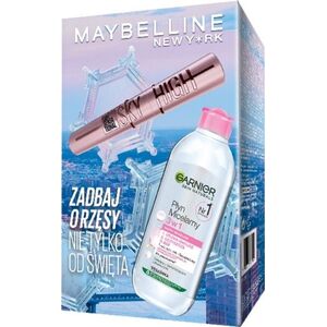 Maybelline Zestaw prezentowy: Tusz do rzęs SkyHigh + płyn micelarny 40