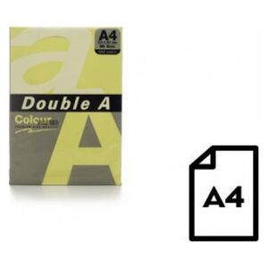 Double A Έγχρωμο χαρτί Double A, 80g, A4, 500 φύλλα, Cheese 14284024 8858741723472