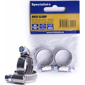 Specialist+ SPECIALIST+ ανοξείδωτο ατσάλι πλ. σφιγκτήρας, 80-100 mm, 2 τεμ. 14386281 4773005871000