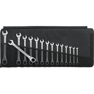 Sourcing Set of combination ratchet wrenches STAHLWILLE 17F/15