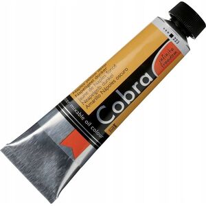 Cobra Artist Water-Mixable Oil Colour Tube Naples Yellow Deep 223