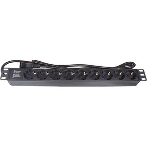 Alcasa Alcasa GC-N0107 splitter 1,8 m 9 x πρίζα Indoor Black 13769660 4014619717033