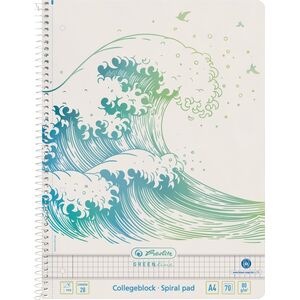 Τετράδιο Herlitz Herlitz GREENline Α4 70 φύλλων Λευκό 13841577 4008110259437
