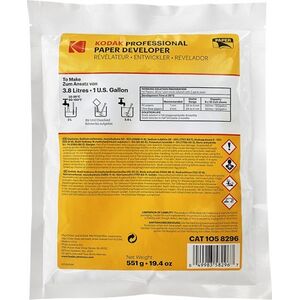 Kodak Kodak Professional Dektol Paper Developer Powder To Make 3,8L 14178826 49983582967