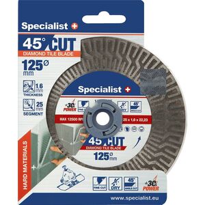 Specialist+ SPECIALIST+ δημ. Δίσκος κοπής-λείανσης, 125mm 14197980 4779052491130