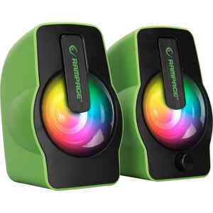 Głośniki komputerowe Rampage Falsetto 2.0 6W RGB (RMS-G7)