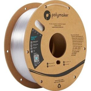 Poly Filament Polymaker PolyLite PETG 1,75mm 1kg - Transparent}