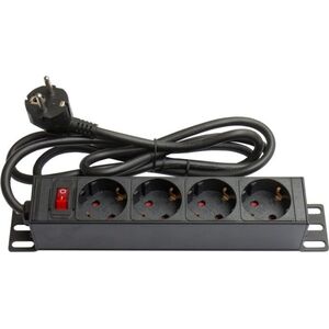 Καλώδιο τροφοδοσίας Alcasa Alcasa GC-N0075 Splitter 4 x Power Socket Indoor Μαύρο, κόκκινο 13769653 4014619666331