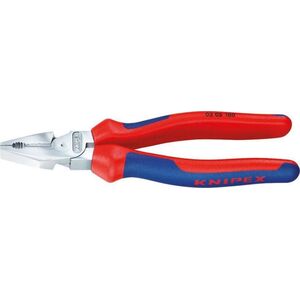 Knipex Szczypce uniwersalne chromowane 180mm o zwiększonym przełożeniu