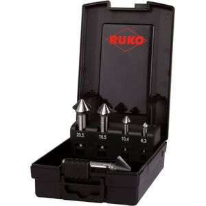Σετ νιπτήρα 5 τεμαχίων με προμήθεια RUKO HSS 4S 6,3-25mm 13505926 4007140390134