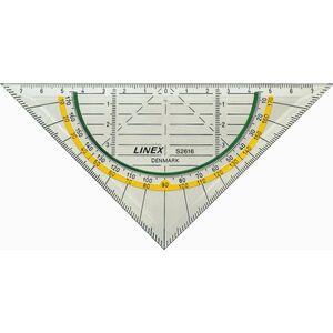 Linex Linex 100414165, Ψηφιακό μοιρογνωμόνιο, Διαφανές, 16 cm, 1,6 mm 13799655 5701221432803