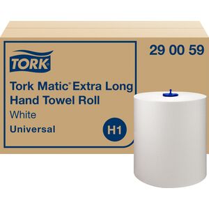 Tork Håndklædeark Tork Matic H1 Universal 1-lag 290059 6rul - (6 χάρακες σε χαρτοκιβώτιο) 13956700 7322540661835