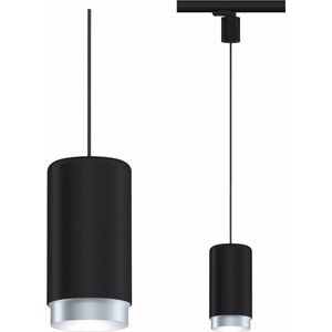 Paulmann Κρεμαστό φωτιστικό σε τροχιά ProRail3 CORUS E27 μέγ. 50W μαύρο 13684607 4000870954058