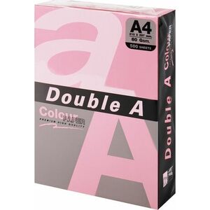 Double A Έγχρωμο χαρτί Double A, 80g, A4, 500 φύλλα, Ροζ 13831967 8858740000000