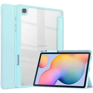 Bizon Case Tab Clear Matt Samsung Galaxy Tab S6 Lite 2024/2022/2020 blue