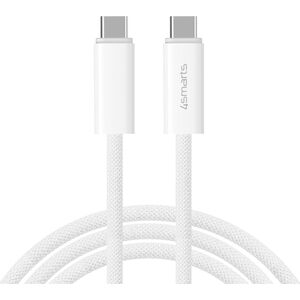 4smarts 4smarts USB-C Καλώδιο USB PremiumCord Καλώδιο 240W 1,5m, weiß 13369354 4252011907724