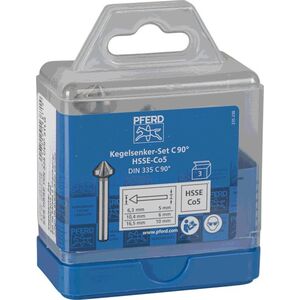 Drill Sourcing Σετ 3 πάγκων PFERD KES HSSE DIN 335 C90deg 13554185 4007220168714