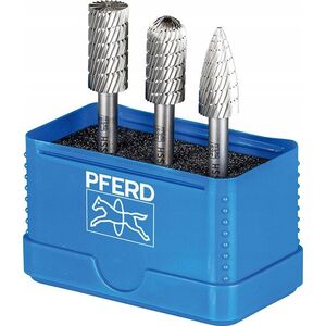 Σετ φρεζαρίσματος 3 τεμαχίων Sourcing PFERD 86 C3 HSS 12mm 13554713 4007220229941