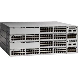 Switch Cisco Cisco Catalyst 9300X - Network Essentials - Switch - L3 - managed - 48 x 100/1000/2.5G/5G/10GBase-T (UPOE+) - an Rack montierbar - UPOE+ (1690 W)
