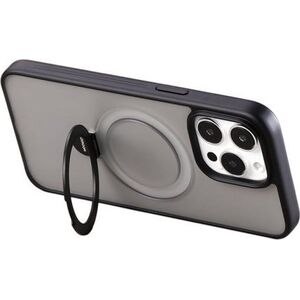 Joyroom Magnetyczne etui ochronne z uchwytem Joyroom JR-BP004 do iPhone 15 (czarne)