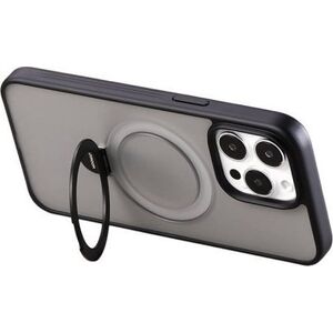 Joyroom Magnetyczne etui ochronne z uchwytem Joyroom JR-BP004 do iPhone 15 Pro (czarne)