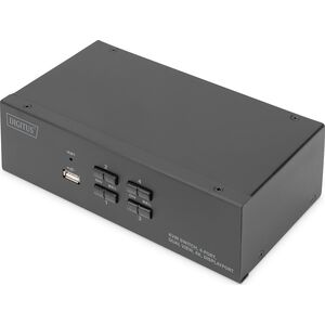 Digitus KVM Switch Digitus 4-port Dual View HD 13619916 4016032478140