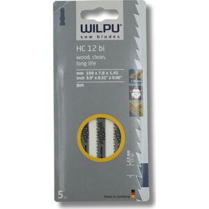 Wilpu Πριόνια για ξύλο, πλαστικό (5 τεμ.) HC 12 bi WILPU 13548738 4019379021116