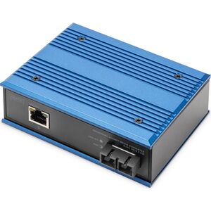 Μετατροπέας οπτικών ινών Digitus DIGITUS Βιομηχανικός μετατροπέας μέσων Gigabit Ethernet Υποδοχή MM SC 850nm έως 0,5km 13435693 4016032487890