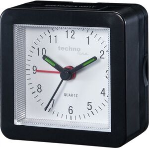 TechnoLine Modell SC analogový budík, černý