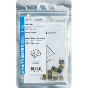Smartkeeper SmartKeeper Basic "USB-A Port" Blocker gelb 10 Stk. 13335405 8809534690792