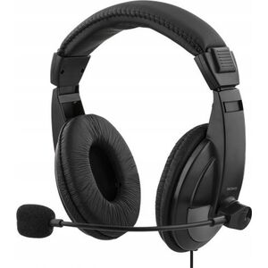 Στερεοφωνικά ακουστικά Deltaco DELTACO USB, 40 mm, 32 ohms, 20Hz-20kHz, 96dB ± 3dB, juodos / HL-57 13411945 7333048027740