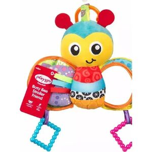 Playgro PLAYGRO pakabinamas minkštas žaislas Busy Bee, 187229 13435794 9321104880338