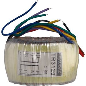 Audac AUDAC TR3120 Toroidal Audio Linear Transformer 120 W / 100 V 13332425 5414795010222