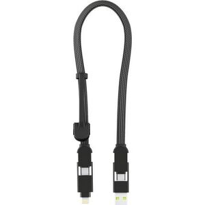 Rolling Square Καλώδιο USB Rolling Square Cable - inCharge XL 30cm μαύρο - Εγγυημένη ασφάλεια. Απλές δόσεις. Δωρεάν αποστολή από 170 PLN. 13342123 7640170466713