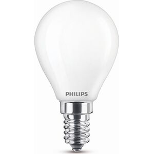Signify Philips LED classic Lampe 60W E14 Tropfen Kaltw 806lm matt 1er